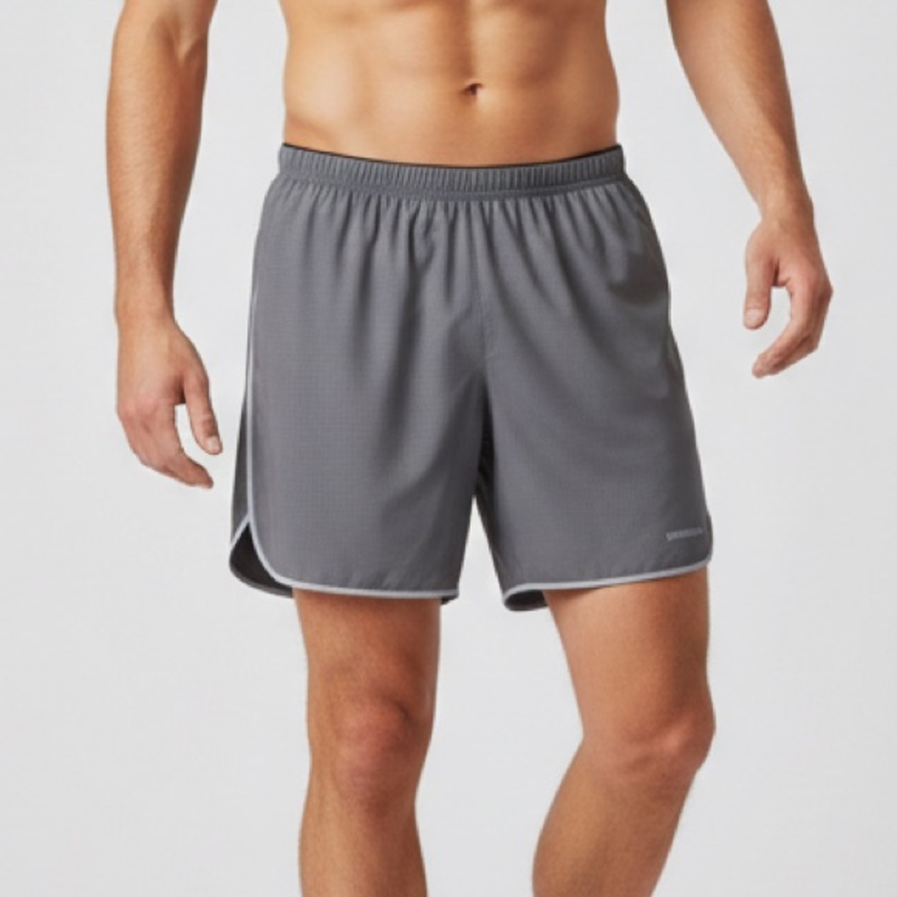 PATAGONIA M's Strider Shorts Men's Gray Athletic Shorts Size Small